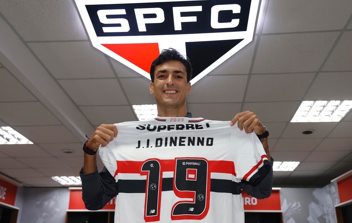 Leia mais sobre o artigo São Paulo contrata atacante Juan Dinenno